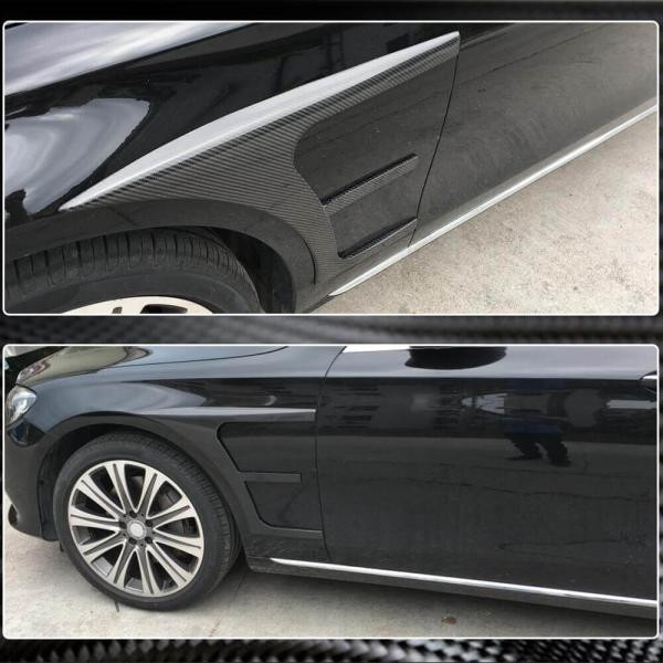 Купить Накладки на передние крылья (AMG-Line/E43 AMG 2016-2019, Карбон) для Mercedes E-сlass W213