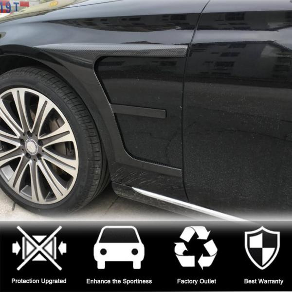 Купить Накладки на передние крылья (AMG-Line/E43 AMG 2016-2019, Карбон) для Mercedes E-сlass W213