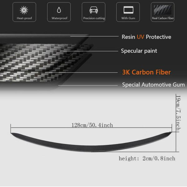 Купити Спойлер V6 (Карбон) для Mercedes E-сlass W213 2016-2023 рр