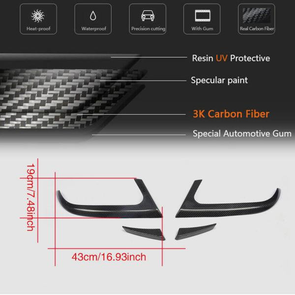 Купить Накладки на задний бампер (для AMG-Line/CLA45 AMG SD 2013-2016, Карбон) для Mercedes CLA C117