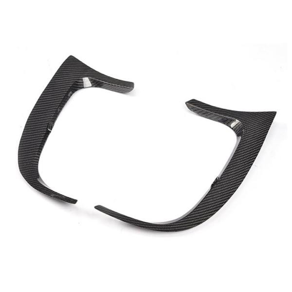 Купить Накладки на задний бампер (для A45 AMG HB 2013-2015, Карбон) для Mercedes A-сlass W176