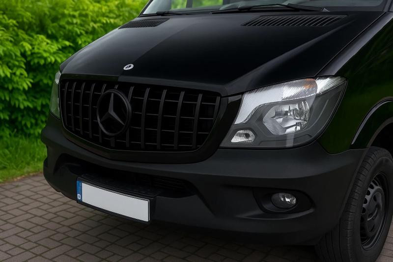 Купить Передняя решетка Panamericana GT Panamericana Black (2013-2018) для Mercedes Sprinter W906
