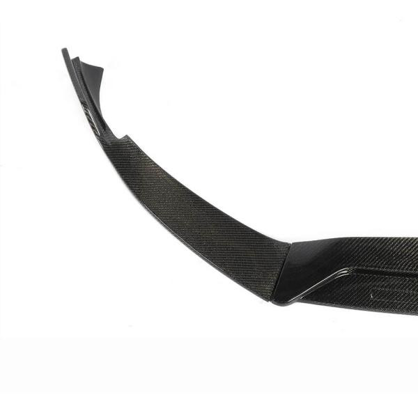 Купить Накладка на передний бампер Lip V3 (для AMG-Line SD 2018-2021, Карбон) для Mercedes A-сlass W177 2018- гг