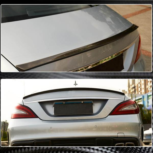 Купити Спойлер V5 (для SD, Карбон) для Mercedes CLS C218 2011-2018 рр