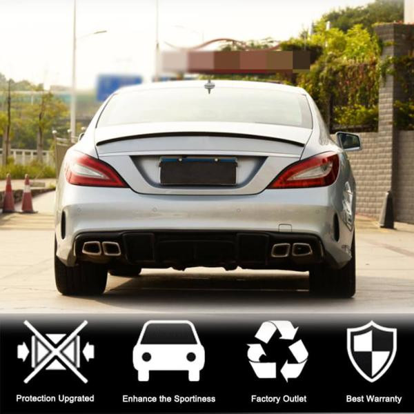 Купити Спойлер V5 (для SD, Карбон) для Mercedes CLS C218 2011-2018 рр