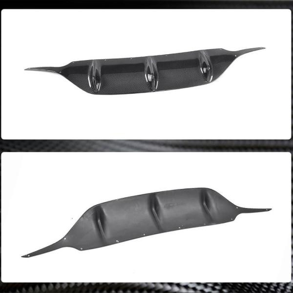 Купити Дифузор заднього бампера V2 (для AMG-Line 2017-2019, Карбон) для Mercedes E-class coupe C238