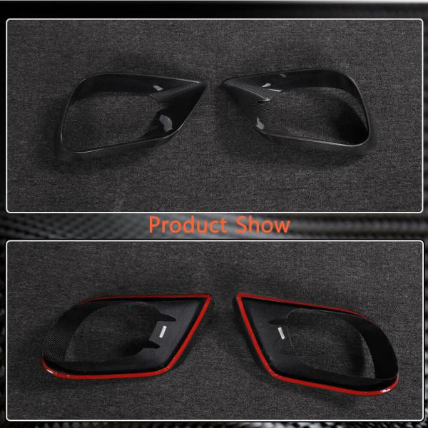 Купити Накладки на передній бампер (для AMG-Line 2017-2019, Карбон) для Mercedes E-class coupe C238