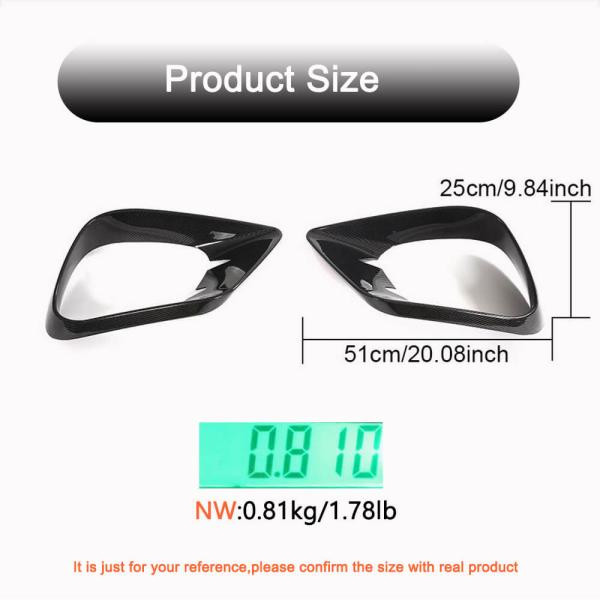 Купити Накладки на передній бампер (для AMG-Line 2017-2019, Карбон) для Mercedes E-class coupe C238