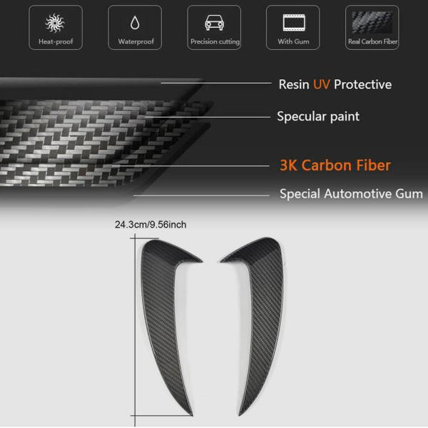 Купить Накладки на задний бампер (для AMG-Line 2017-2019, Карбон) для Mercedes E-class coupe C238