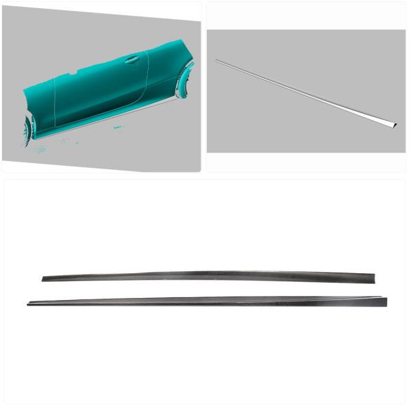 Купити Бокові пороги (для AMG-Line 2017-2019, Карбон) для Mercedes E-class coupe C238