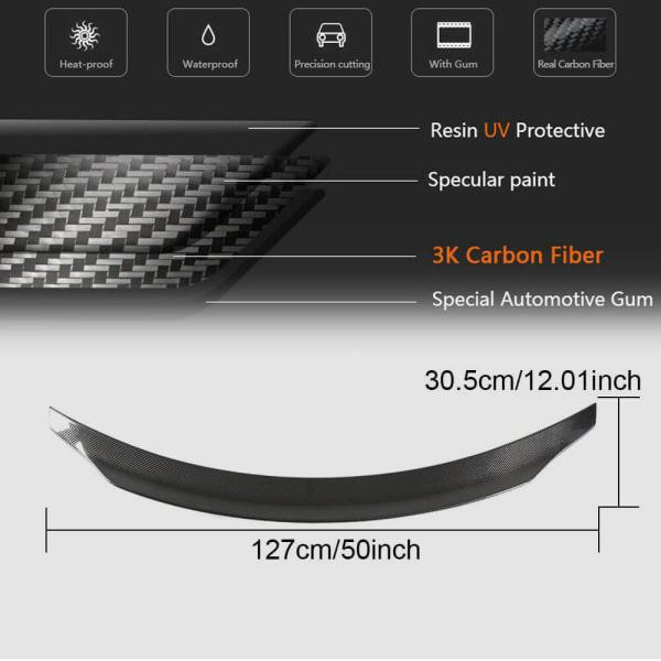 Купити Спойлер V3 (Карбон) для Mercedes E-class coupe C238