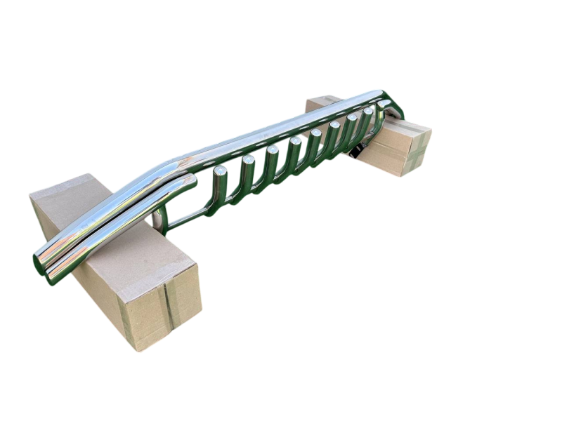 Купить Передняя защита (нерж) для Toyota Land Cruiser Prado 150