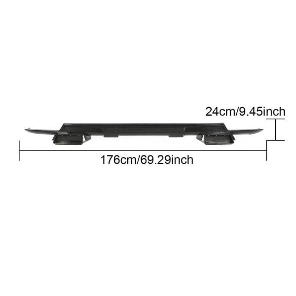 Купити Дифузор заднього бампера V1 (для V-Class 2014-2019, Карбон) для Mercedes Vito / V-class W447 2014- рр