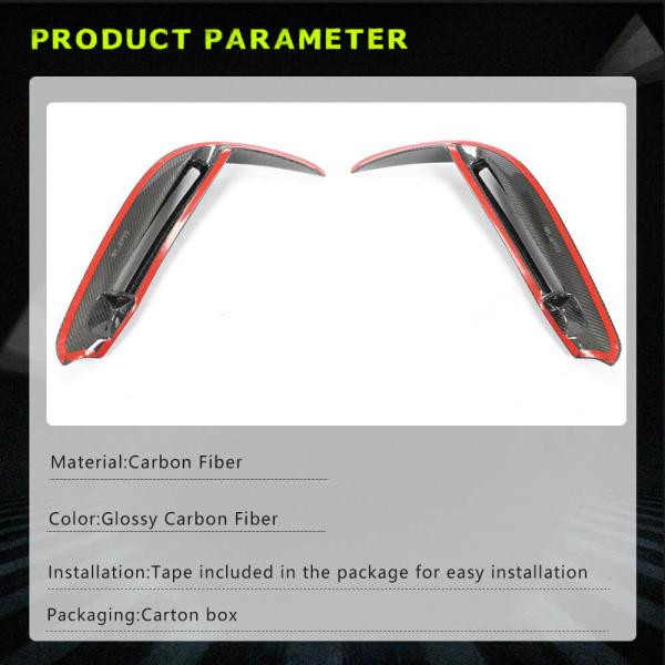 Купить Накладки на противотуманки (для V-Class 2014-2019, Карбон) для Mercedes Vito/V-class W447 2014- гг