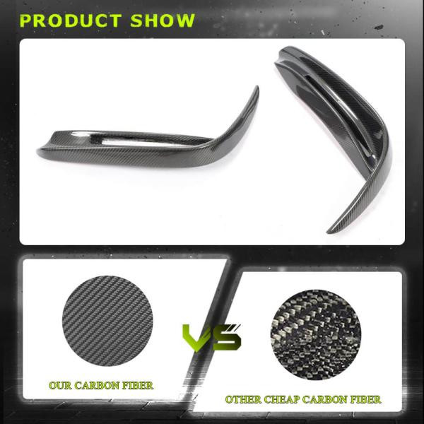 Купить Накладки на противотуманки (для V-Class 2014-2019, Карбон) для Mercedes Vito/V-class W447 2014- гг