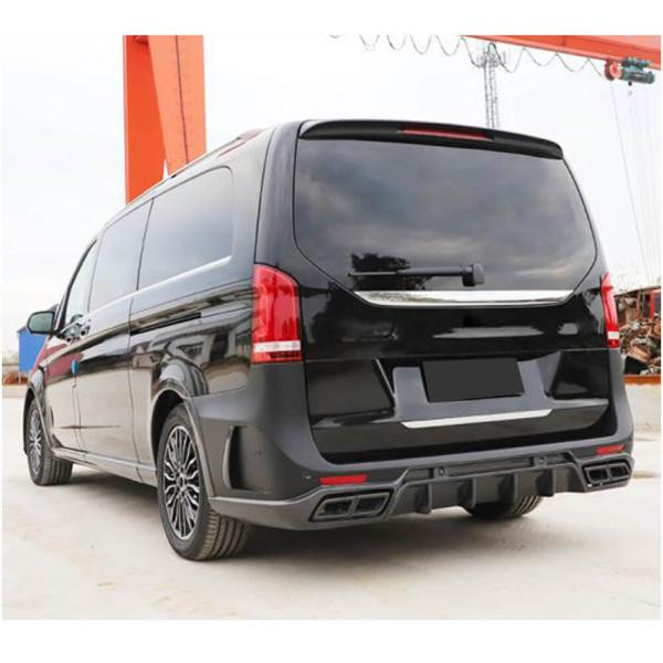 Купити Задній бампер (2014-2019, Карбон) для Mercedes Vito / V-class W447 2014- рр