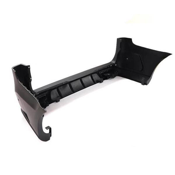 Купити Накладка на задній бампер з дифузором (2014-2019, Пластик -2025 карбон) для Mercedes Vito / V-class W447 2014- рр