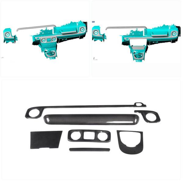 Купити Комплект карбонових вставок в салон V1 для Mercedes G сlass W463 2018-2024 рр