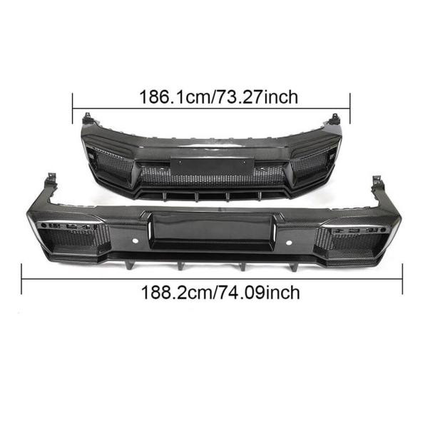Купить Комплект обвеса Carbon Set (Сухой карбон) для Mercedes G сlass W463 2018-2024 гг
