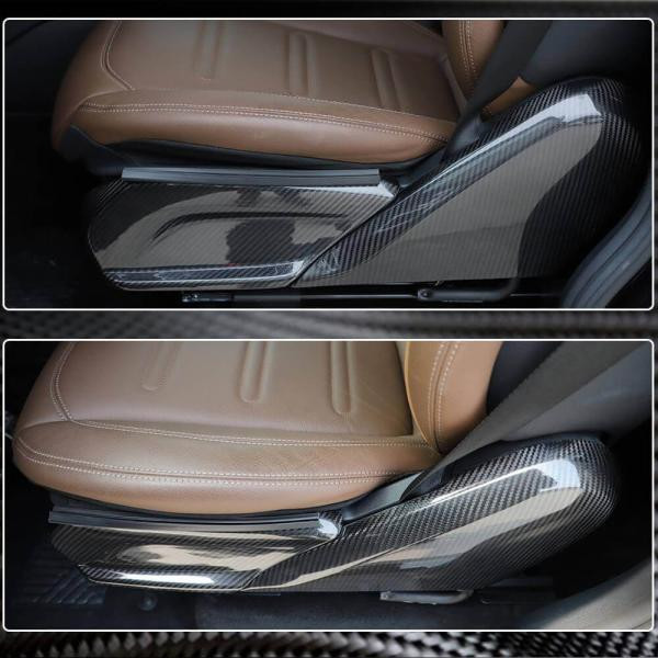 Купити Накладки на сидіння (Сухий карбон) для Mercedes G сlass W463 2018-2024 рр