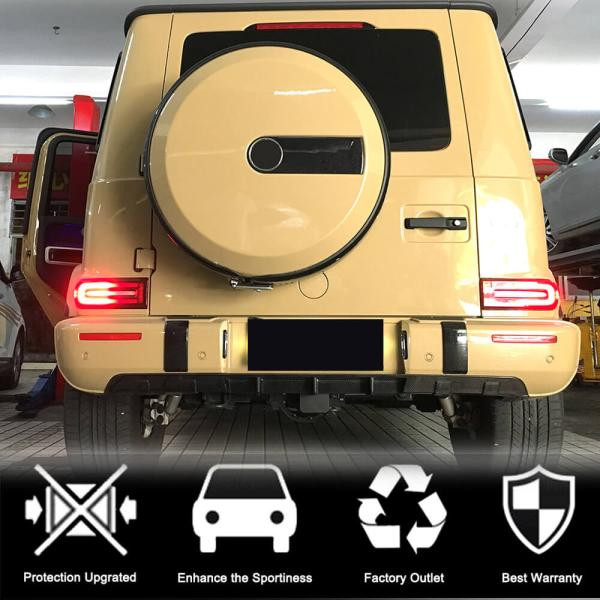 Купити Дифузор заднього бампера V1 (для G63 AMG, Карбон) для Mercedes G сlass W463 2018-2024 рр