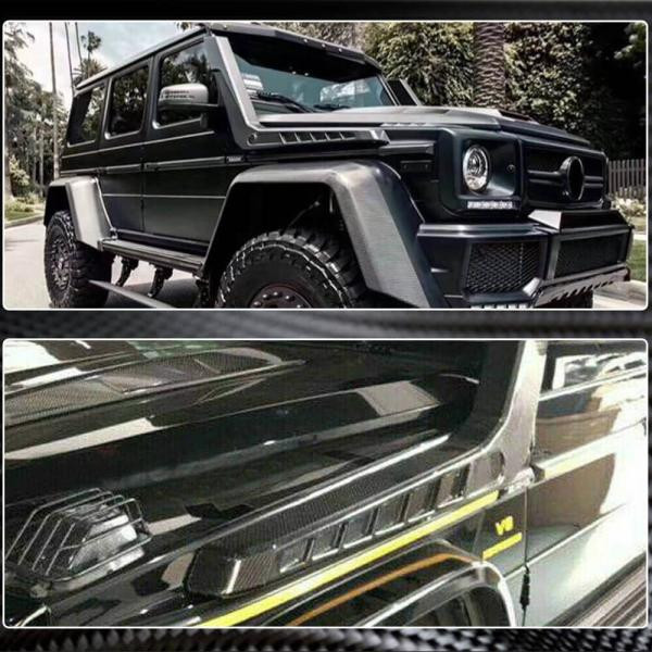 Купить Шноркель (для 2004-2018, 2шт, Карбон) для Mercedes G сlass W463