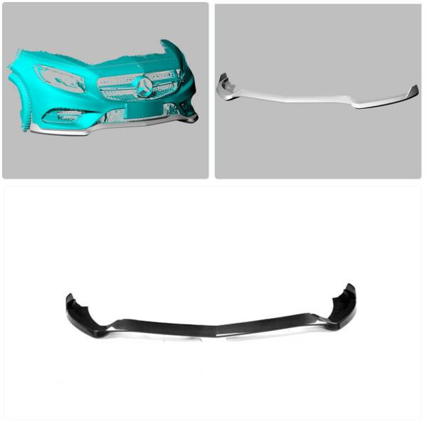 Купити Накладка на передній бампер Lip V1 (для AMG-Line 2015-2018, Карбон) для Mercedes S-class C217 Coupe