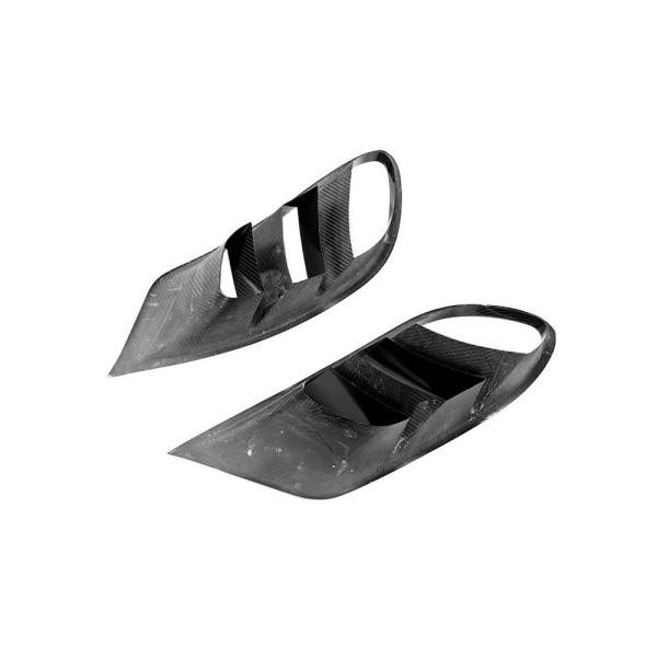 Купити Вставки в передній бампер (для AMG-Line 2015-2018, Сухий карбон) для Mercedes S-class C217 Coupe