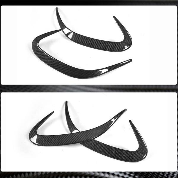 Купити Накладки на задній бампер (для AMG / AMG-Line, Карбон) для Mercedes S-class C217 Coupe