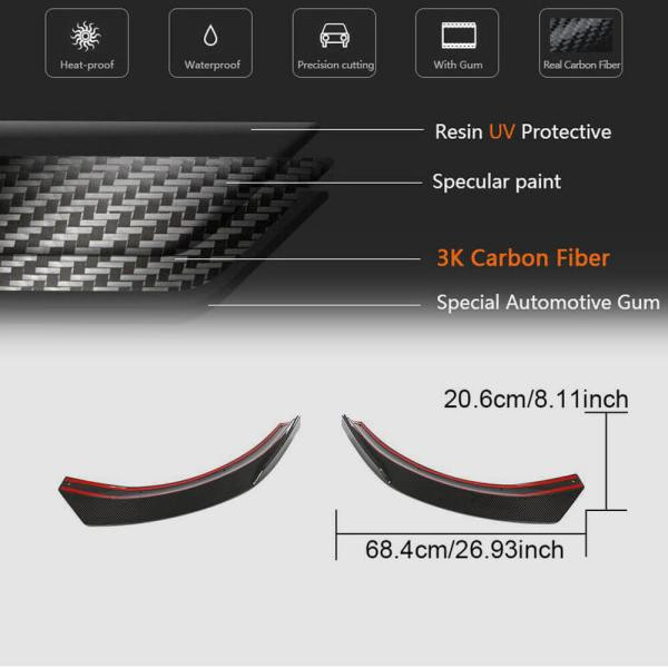 Купити Накладки на передній бампер Flap (для GLA45 AMG 2017-2020) для Mercedes GLA X156 рр