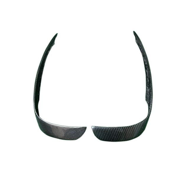 Купить Накладки на передний бампер (для GLA45 AMG 2013-2016, Карбон) для Mercedes GLA X156