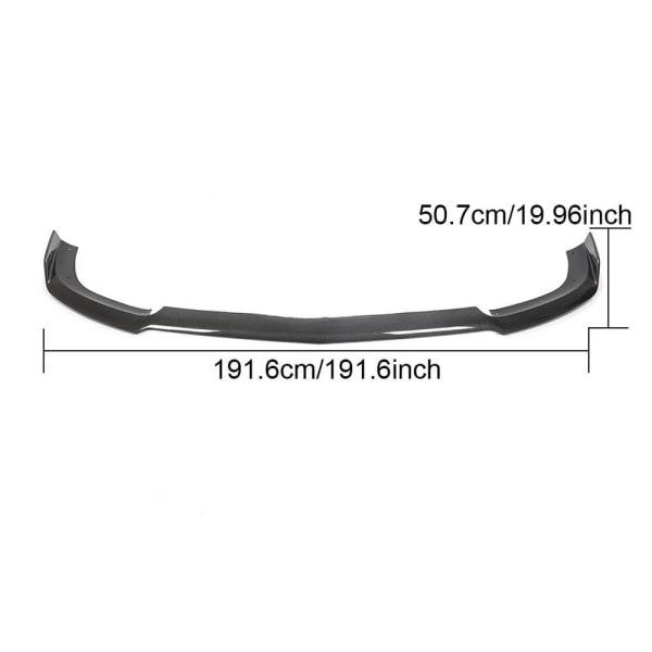 Купити Накладка на передній бампер Lip (для GT43/GT50/GT53 2018-2022, Карбон) для Mercedes AMG GT 4 X290