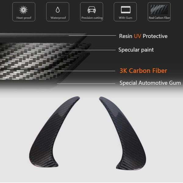 Купити Накладки на задній бампер (для GT63 2018-2022, Карбон) для Mercedes AMG GT 4 X290