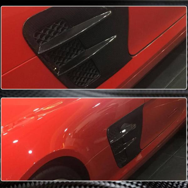 Купить Накладки на передние крылья (Сухой карбон) для Mercedes SLS C197