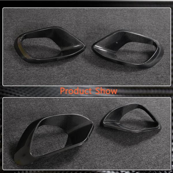 Купити Накладки на передній бампер (для CLA45 AMG SD, Карбон) для Mercedes CLA C118 2019- рр