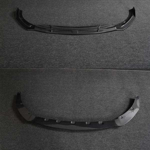 Купить Накладка на передний бампер Lip (для CLA45 AMG SD, Карбон) для Mercedes CLA C118 2019- рр