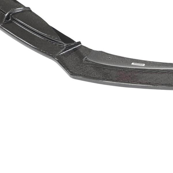 Купить Накладка на передний бампер Lip (для CLA45 AMG SD, Карбон) для Mercedes CLA C118 2019- рр