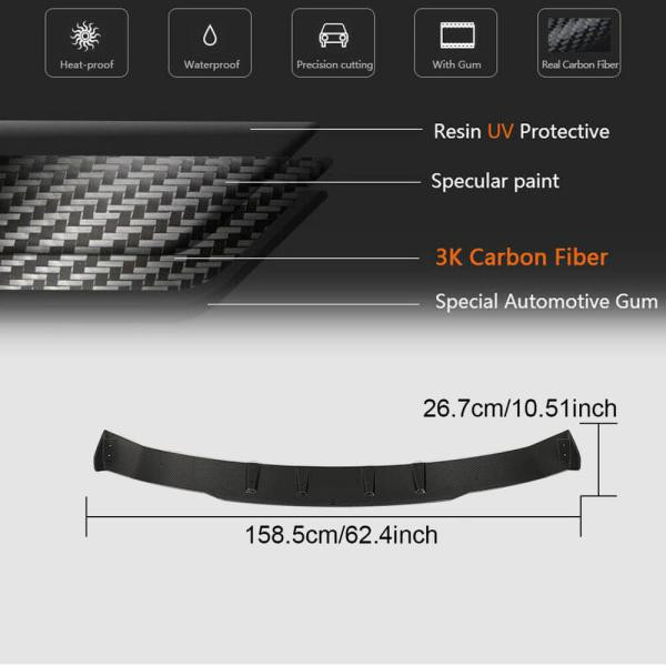 Купить Диффузор заднего бампера (для GLC43 AMG 2020-2022, Карбон) для Mercedes GLC coupe C253