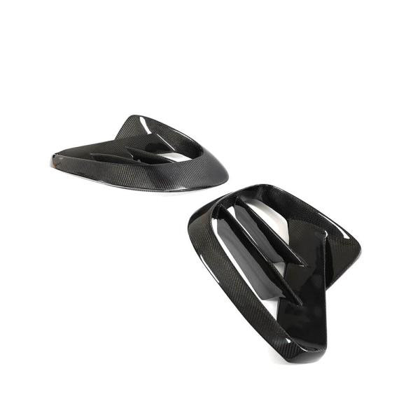 Купить Накладки на передний бампер (GLE63 AMG, Карбон) для Mercedes GLE coupe C292 2015-2019 гг