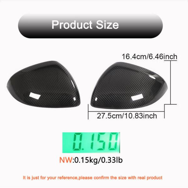 Купити Кришки дзеркал (Карбон) для Mercedes S-сlass W223