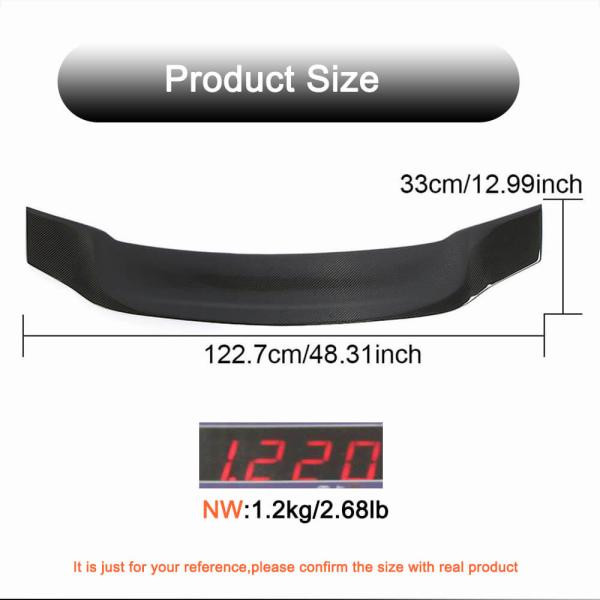 Купити Спойлер V3 (Карбон) для Mercedes E-сlass coupe C207 2010-2017рр