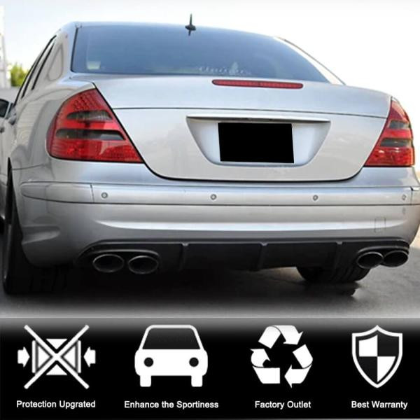 Купить Диффузор заднего бампера (для E55 AMG 2003-2006, Карбон) для Mercedes E-сlass W211