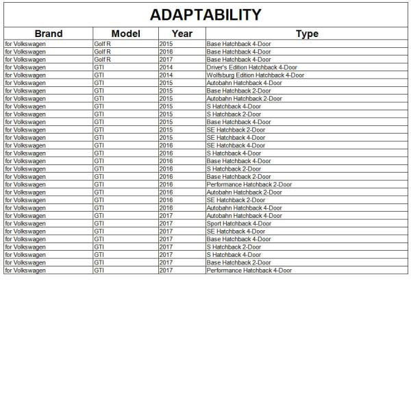 Купити Спойлер V2 (для GTI/R HB, Карбон) для Volkswagen Golf 7/E-Golf