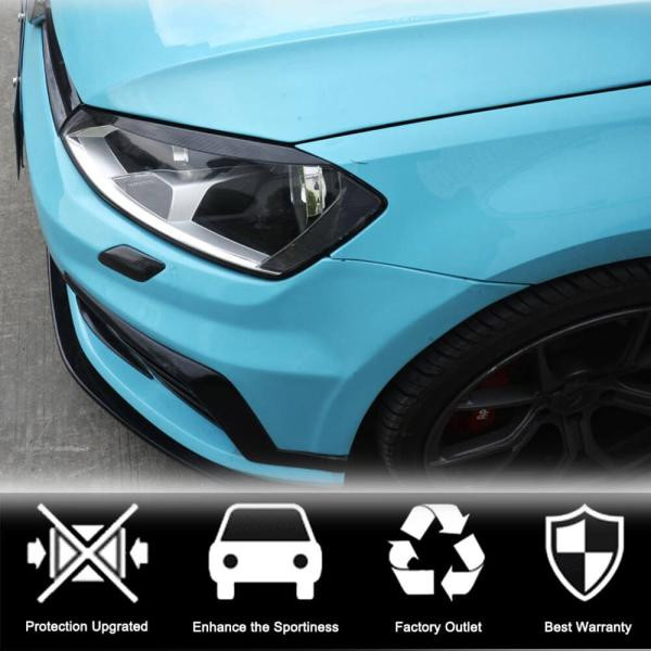 Купити Вії на фари (Карбон) для Volkswagen Golf 7/E-Golf