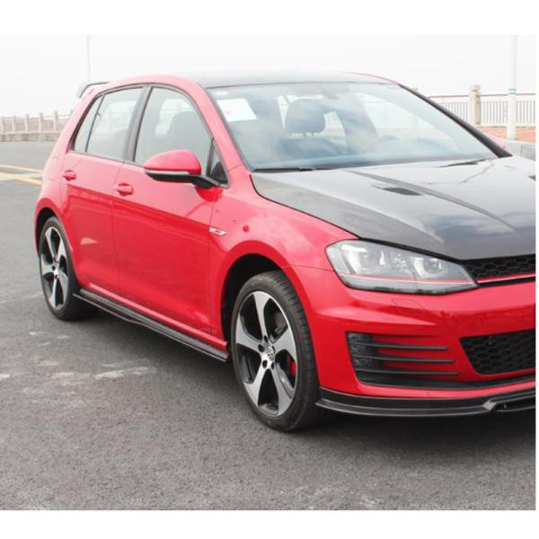 Купити Бокові пороги (для GTI HB 2012-2017, Карбон) для Volkswagen Golf 7/E-Golf