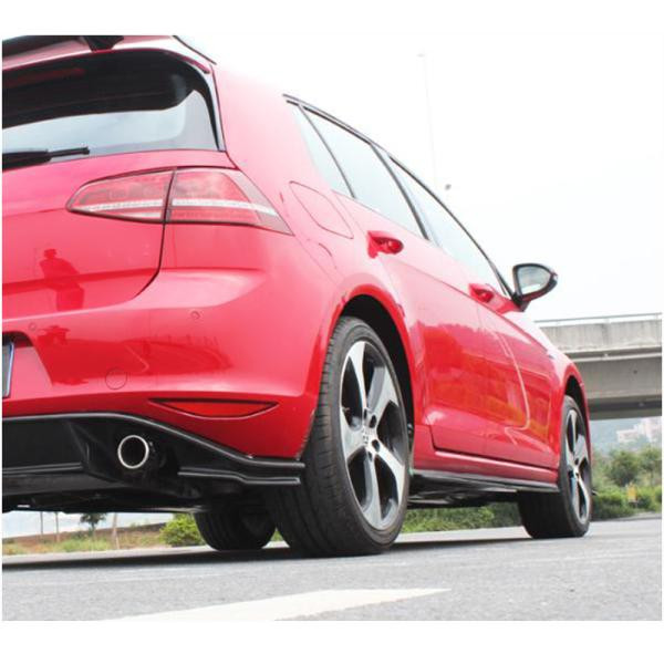 Купити Бокові пороги (для GTI HB 2012-2017, Карбон) для Volkswagen Golf 7/E-Golf