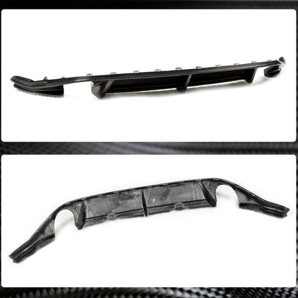 Купити Дифузор заднього бампера V3 (для Base/GTI HB 2012-2017, Карбон) для Volkswagen Golf 7/E-Golf