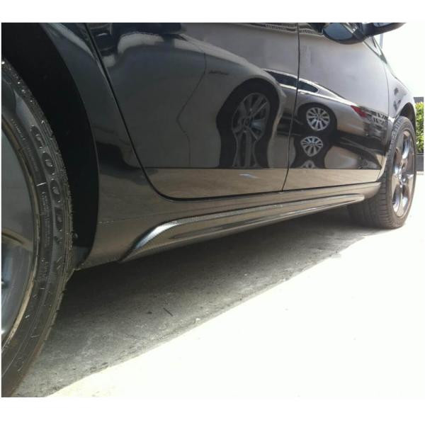 Купити Бокові пороги (для GTI HB 2010-2013, Карбон) для Volkswagen Golf 6