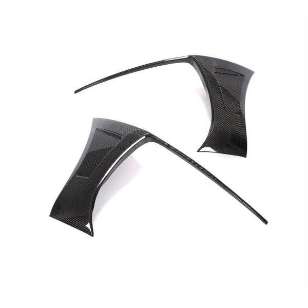 Купить Накладки на передний бампер (для 2015-2019, Карбон) для Volkswagen T6