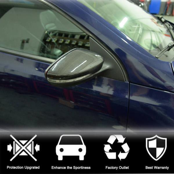 Купити Накладки на дзеркала (Карбон) для Volkswagen Passat СС 2008- рр